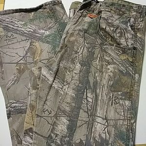 Mens Realtree camo jeans